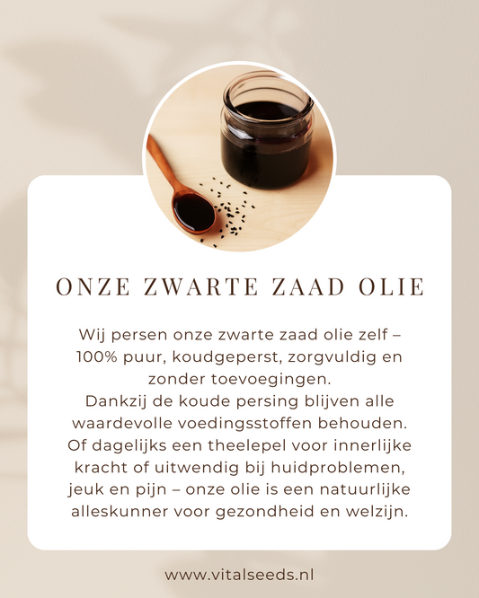 Zwarte Zaad Olie Kopen: Ontdek de Kracht van Koudgeperste Natuurlijke Olie