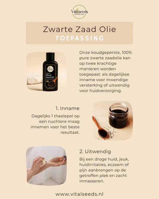 De kracht van Zwarte Zaad Olie: Toepassing & Voordelen