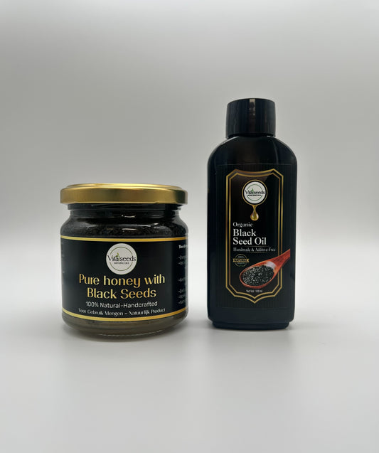 Pure honing met zwarte zaad & Zwarte zaad olie